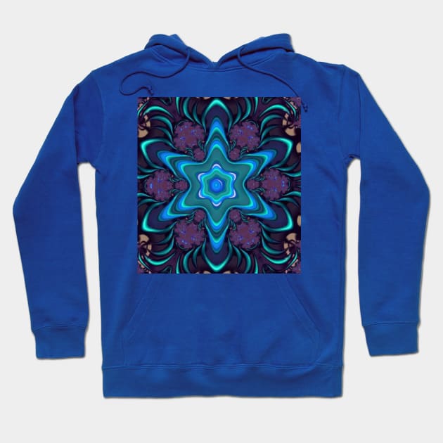 Blissful Blues Hoodie by Meganwoodard